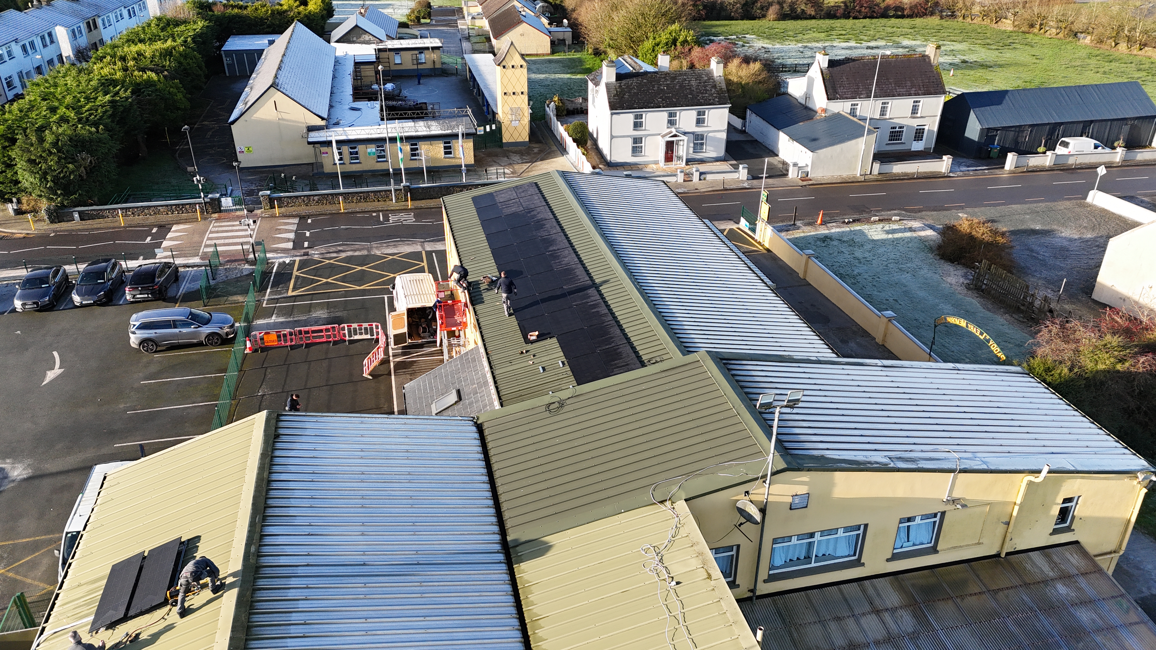 Commercial Solar Installation