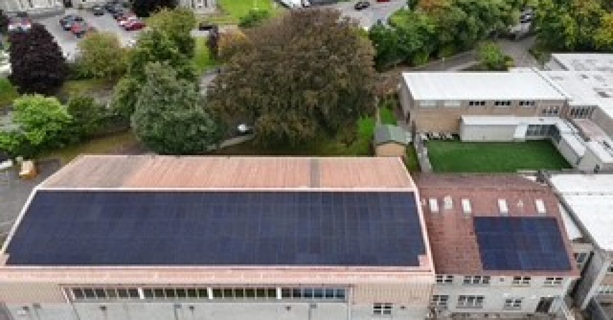 Solar power installation