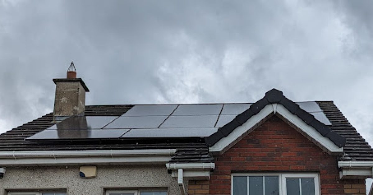 Residential solar photovoltaic panels