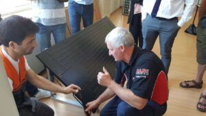 training solar panel